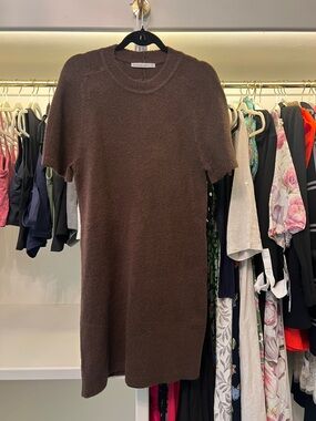 Abercrombie & fitch brown sweater dress XS tall